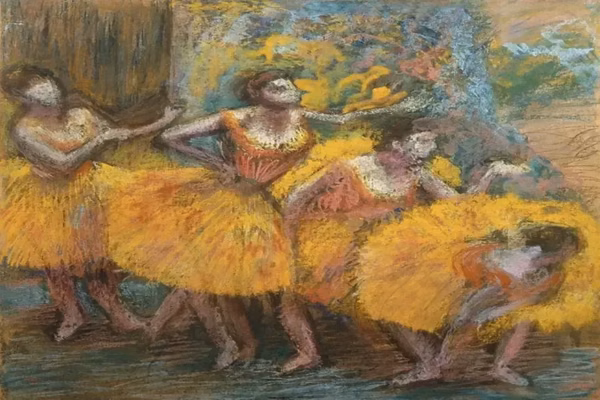 Degas — Bailarinas, pintadas durante a progressão da doença retiniana