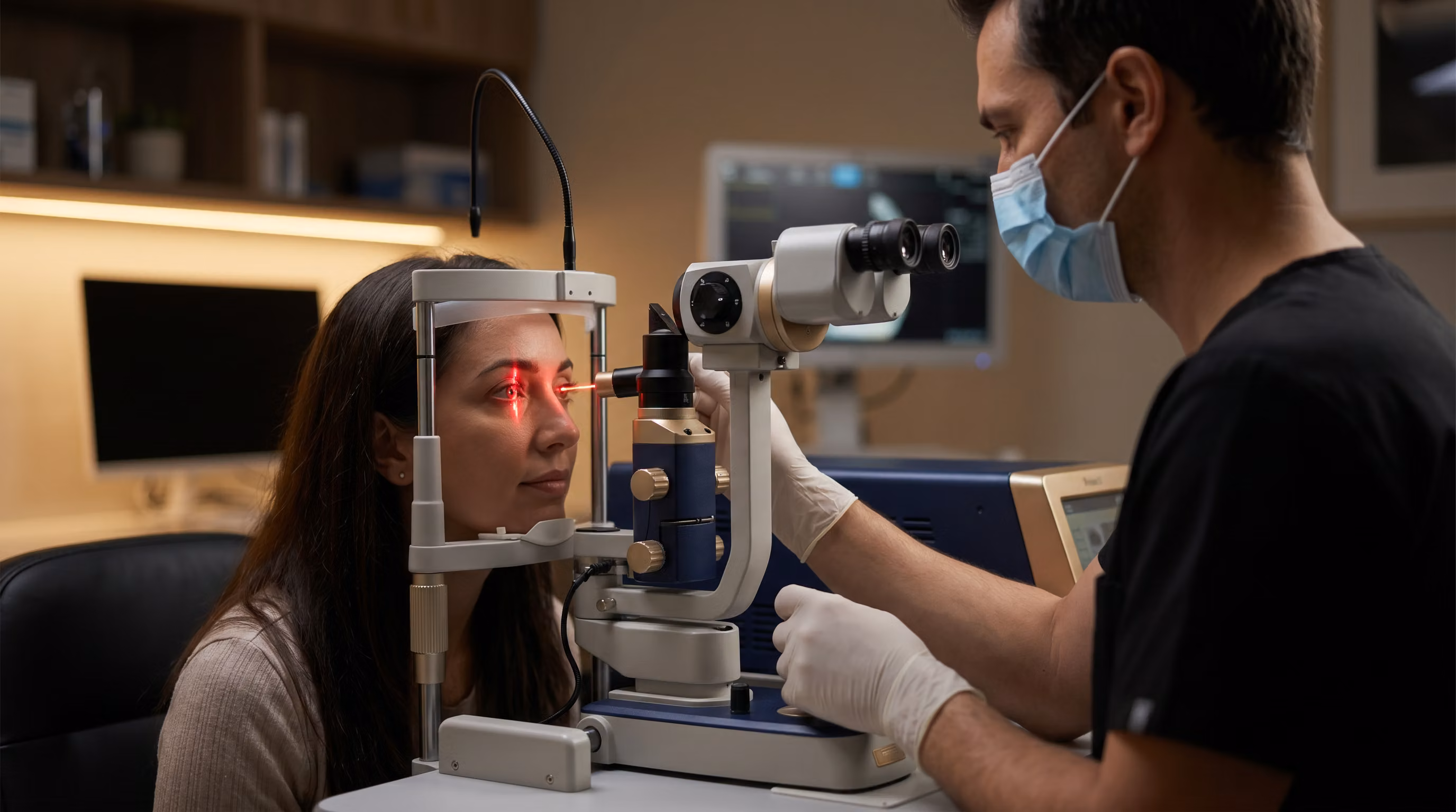 Imagem de capa do artigo Catarata Secundária Existe? Entenda a Opacificação da Cápsula e o Tratamento com YAG Laser, conteúdo da categoria Catarata.