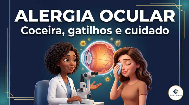 Alergia Ocular: Tipos, Sintomas e Tratamento