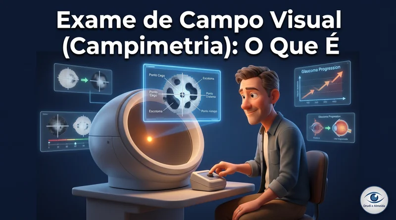 Exame de Campo Visual (Campimetria): O Que É e Para Que Serve