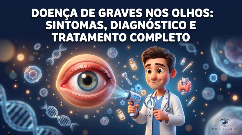 Doença de Graves nos Olhos: Sintomas, Diagnóstico e Tratamento Completo