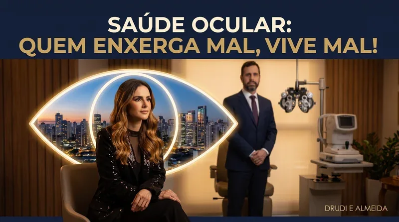 Capa do vídeo: Saúde ocular: quem enxerga mal, vive mal! (Podcast Interioriza)