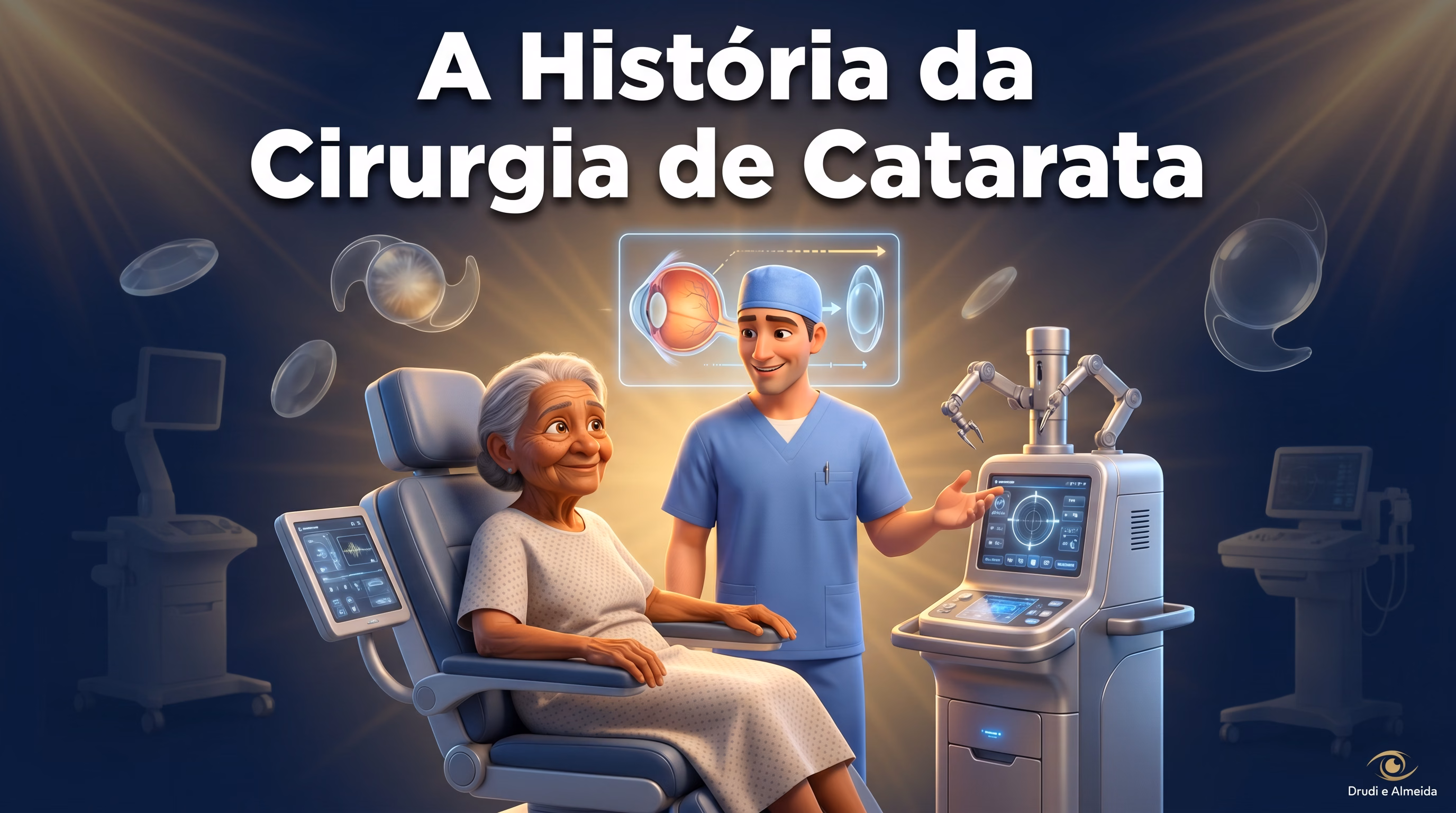 Thumbnail do vídeo: A evolução da cirurgia de catarata
