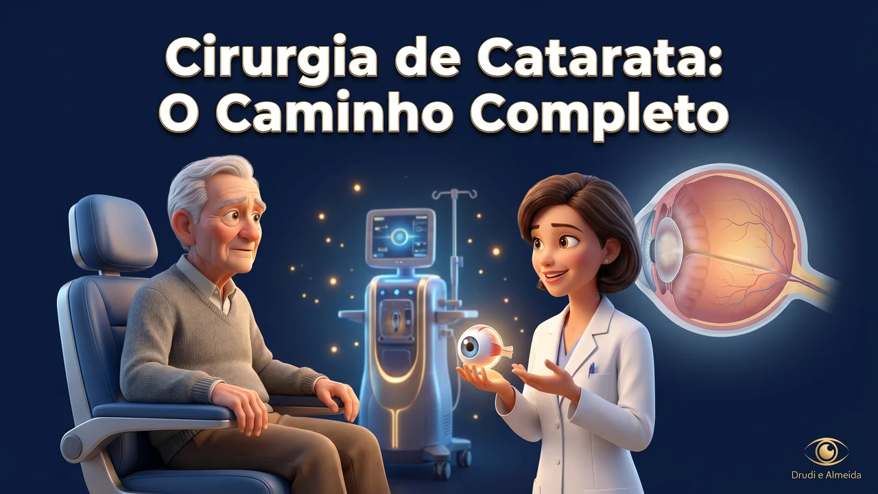 Thumbnail do vídeo: Instituto da Catarata — vídeo institucional e explicativo sobre cirurgia de catarata