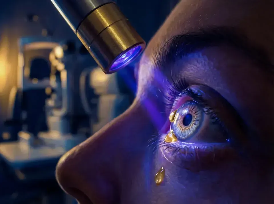 Crosslinking corneano para ceratocone