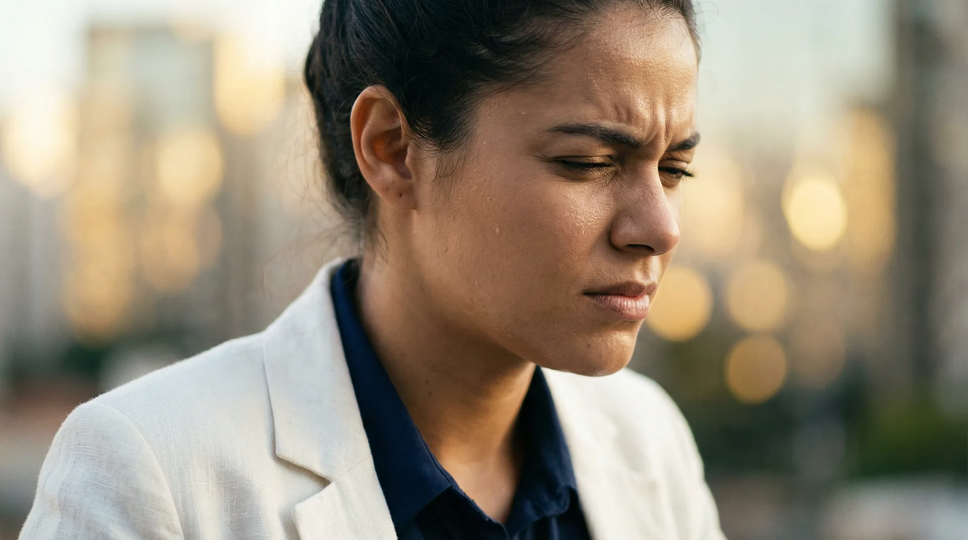 Visão Embaçada e Distorcida