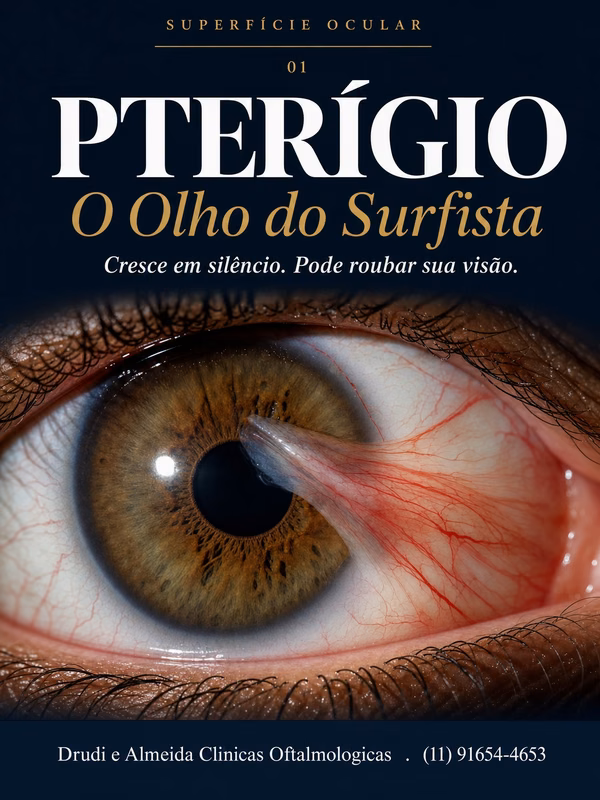 Carrossel: Você já notou uma membrana esbranquiçada crescendo no canto do seu olho?

Isso p