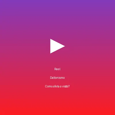 ​Você sabia que nem todo mundo enxerga as cores do mesmo jeito? 🌈👀