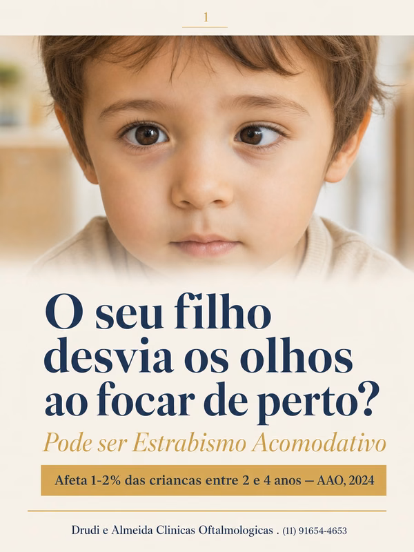 Carrossel: Estrabismo Acomodativo — O que é, como identificar e tratar