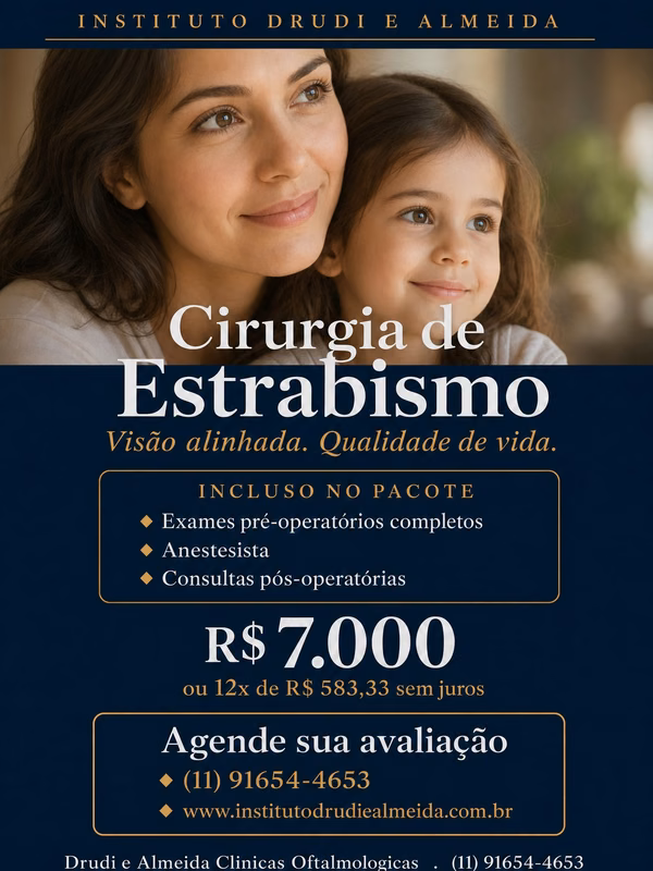 Vídeo: O estrabismo vai muito além da estética.

O desalinhamento ocular pode causar vi