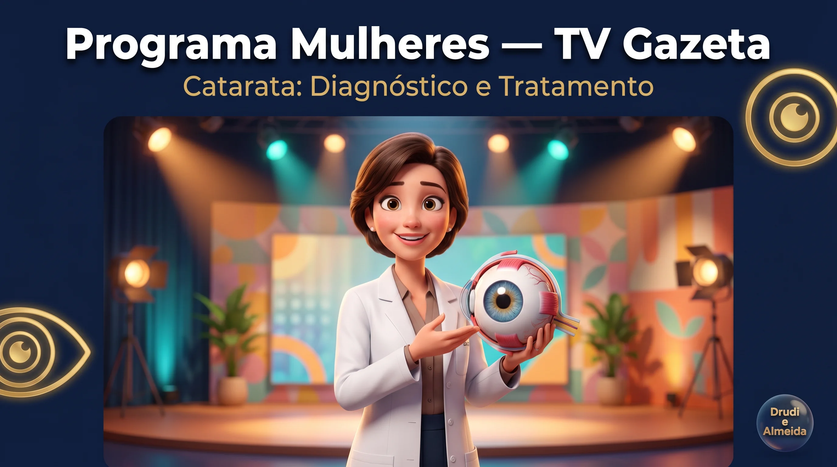 Thumbnail do vídeo: Catarata: Diagnóstico e Tratamento