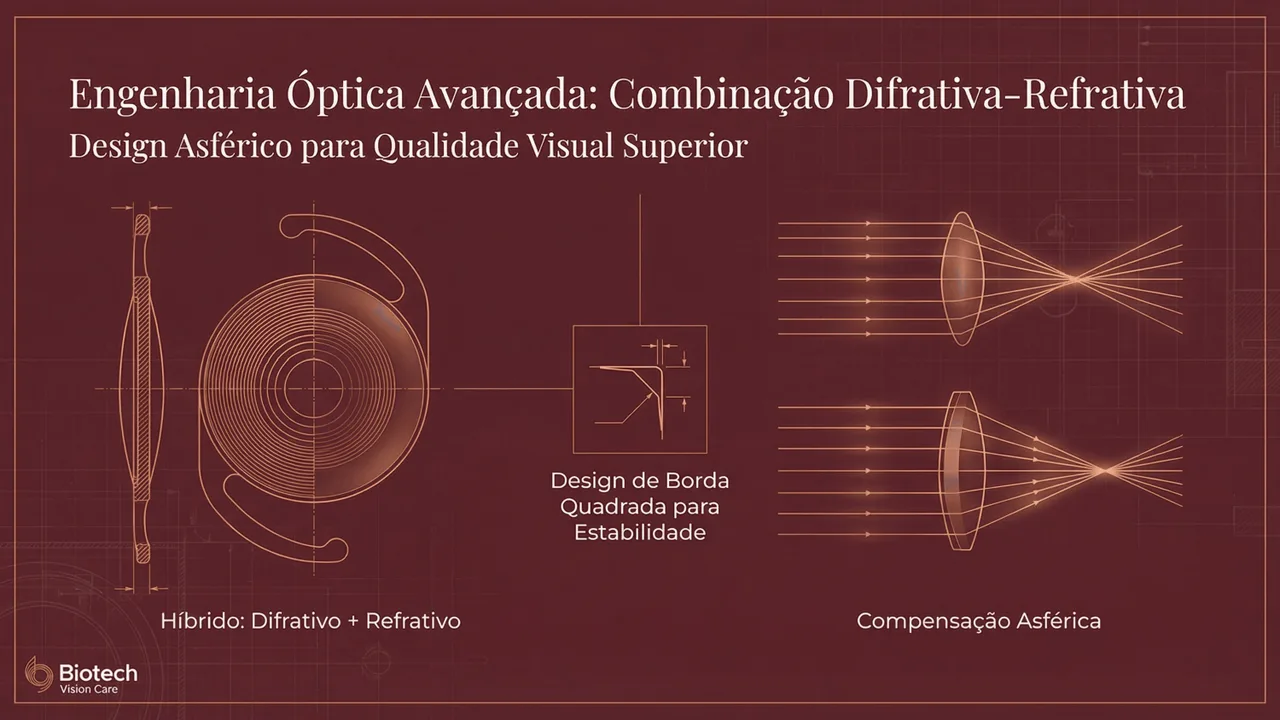 Resultados clínicos da Eyecryl ACTV: boa qualidade de visão em todas as distâncias com tolerância a erros refrativos.