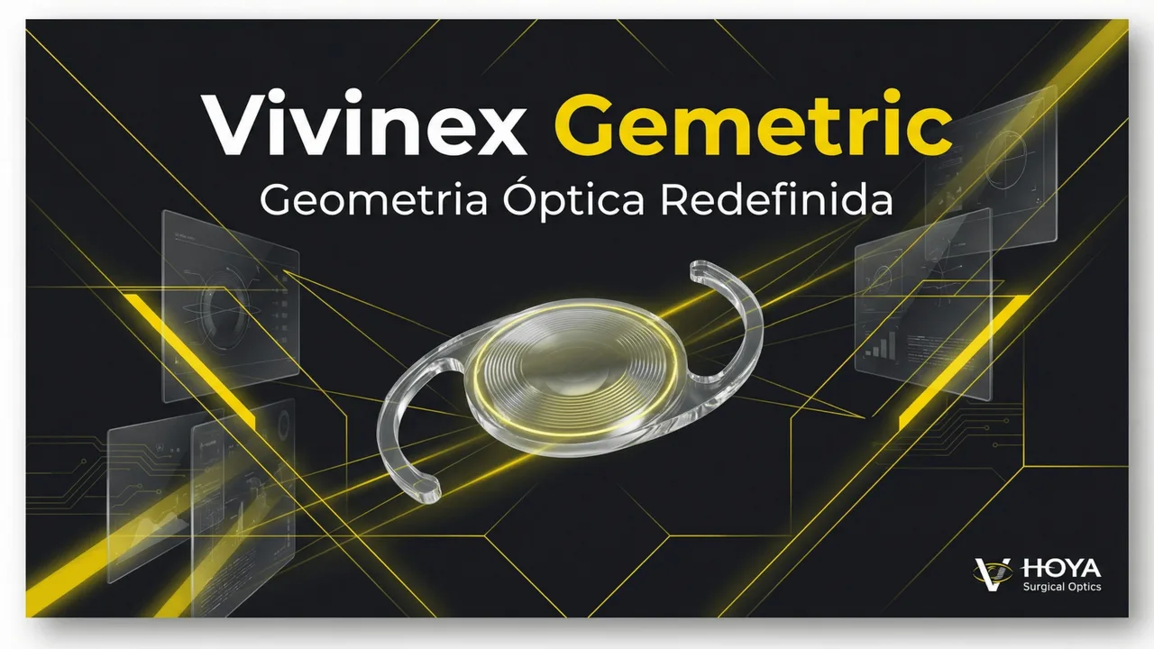 Hoya Gemetrics — Lente Trifocal com geometria óptica especial para redução de halos e visão em todas as distâncias.