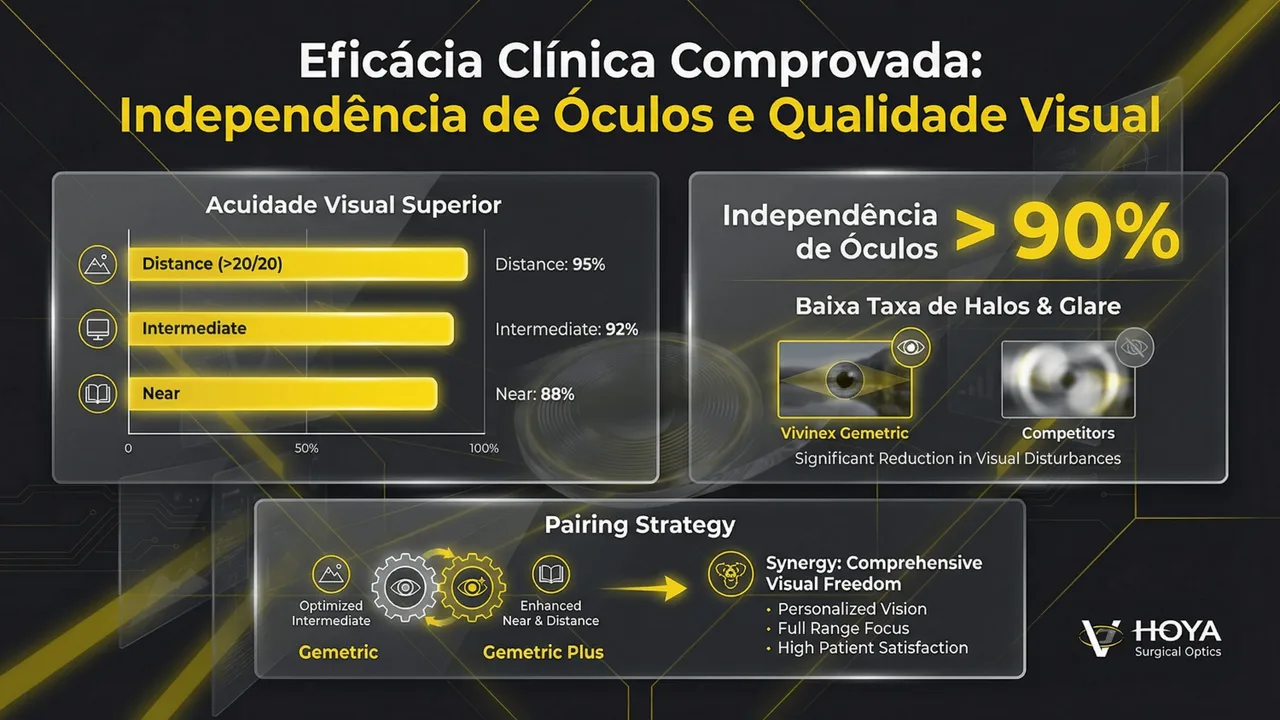 Perfil do paciente ideal para Gemetrics: pacientes com atividade predominante em distância intermediária.
