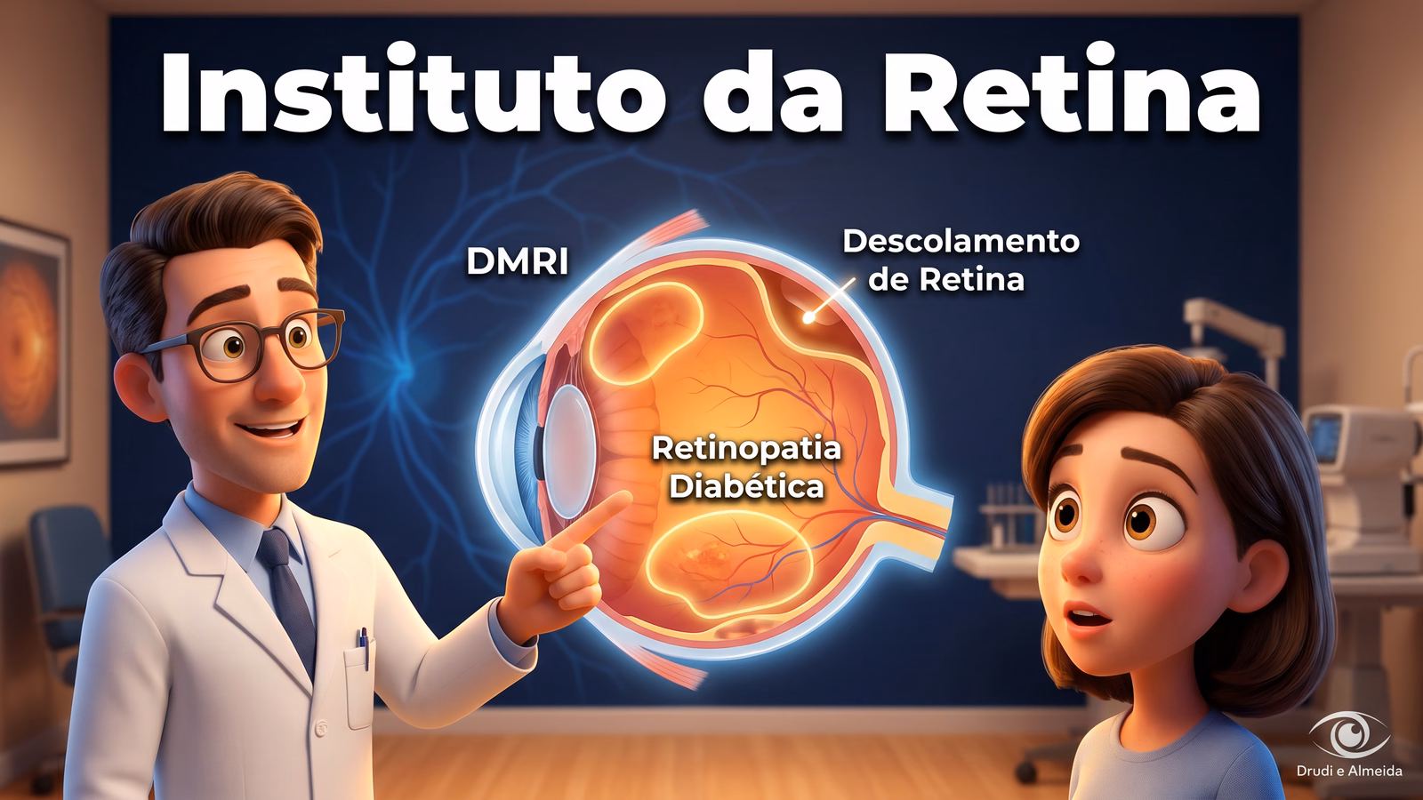 Instituto da Retina em São Paulo — DMRI, Retinopatia Diabética e Descolamento — Drudi e Almeida