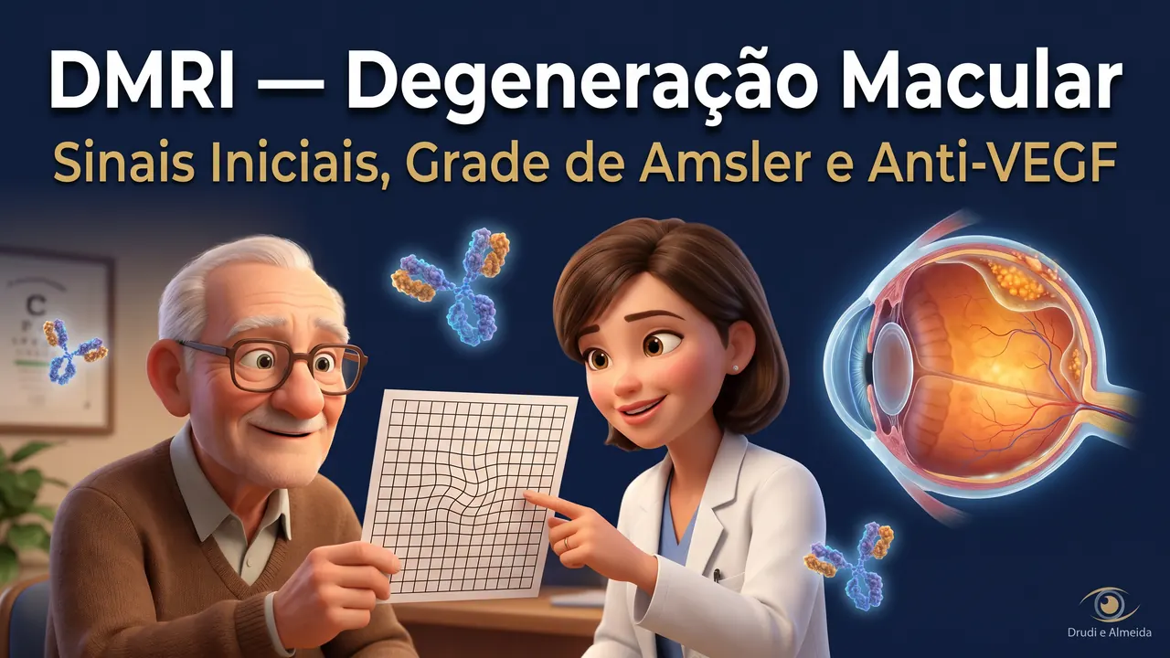 Thumbnail do vídeo: DMRI: novos tratamentos para a forma seca e a úmida