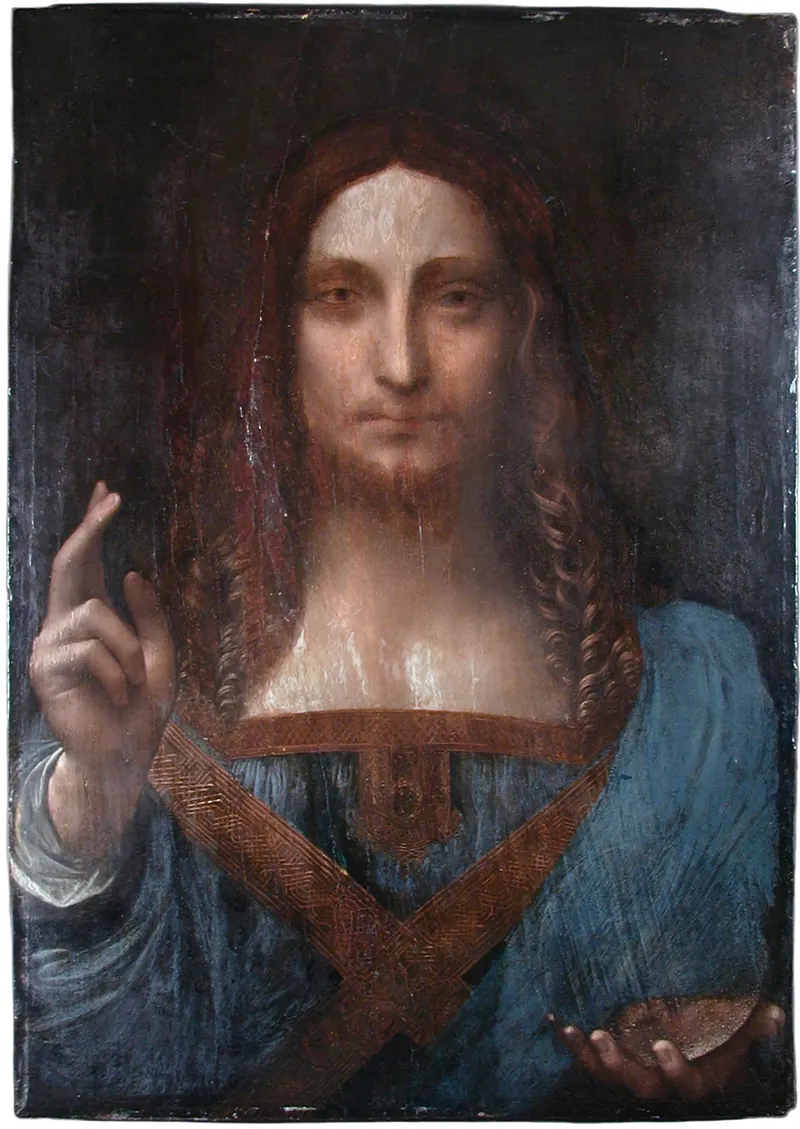 Leonardo da Vinci — Salvator Mundi, obra que evidencia possível exotropia