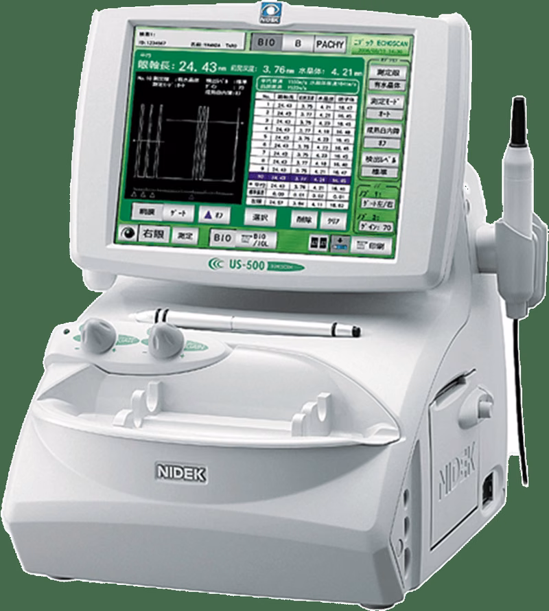 Ultrassom Ocular (USG) — Nidek US-500
